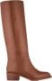 Aquazzura Cinnamon Designer Platte Hoge Laarzen Brown Dames - Thumbnail 6