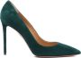 Aquazzura Donkergroene Purist Pumps met hak - Thumbnail 1