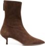 Aquazzura Elegante Bruine Enkellaarzen - Thumbnail 1