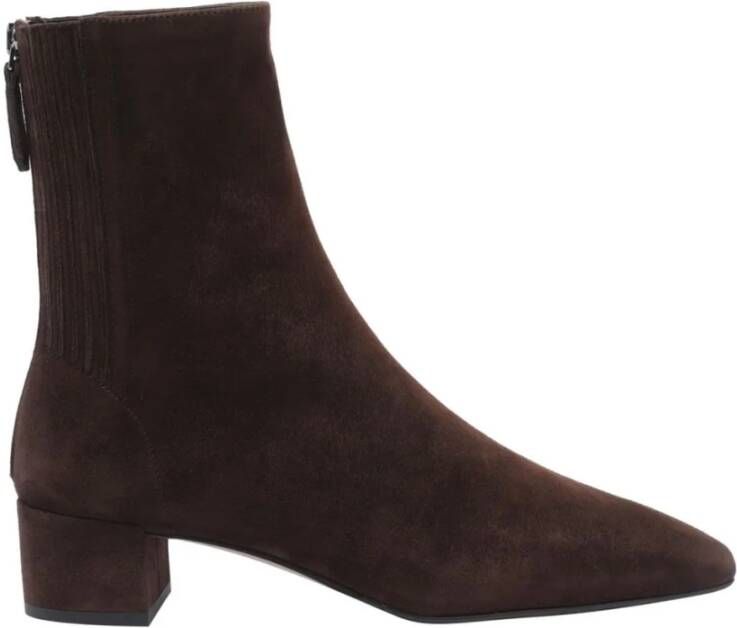 Aquazzura Elegante Suede Bootie met Stijl
