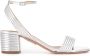 Aquazzura Sandalen Sundance 50 Mm Sandal in zilver - Thumbnail 1