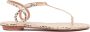 Aquazzura Gouden Blote Sandalen met Uitsparingen - Thumbnail 1