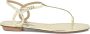 Aquazzura Gouden Sandalen voor Vrouwen Zomerstijl - Thumbnail 1