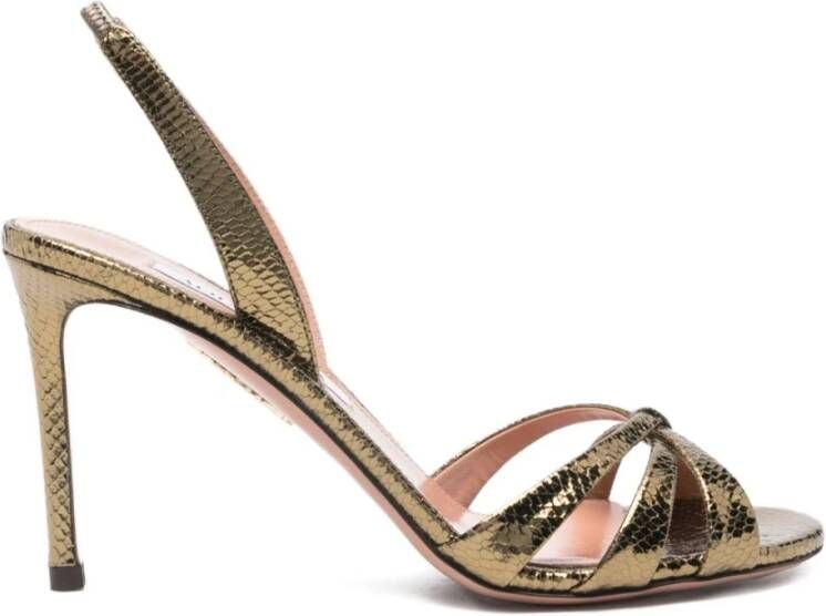 Aquazzura Groene Sandalen voor Vrouwen