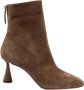 Aquazzura Groene suède enkellaars met rits - Thumbnail 3