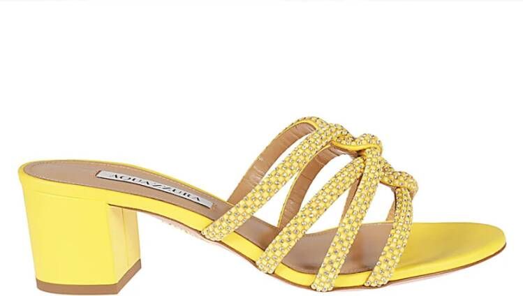 Aquazzura Elegante Sandalen Yellow Dames