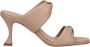 Aquazzura Twist 95 Leren Sandalen Brown Dames - Thumbnail 1