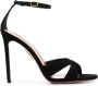 Aquazzura Zwarte Divine 105mm Suède Sandalen Black Dames - Thumbnail 1