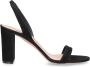 Aquazzura Emanuela Block Sandalen Zwart Black Dames - Thumbnail 1