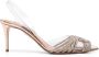 Aquazzura Kristalversierde slingback stilettohakken - Thumbnail 1