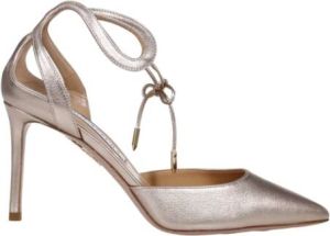 Aquazzura LCO Light Copper Tessa 85 Pumps Geel Dames