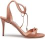 Aquazzura Nude Leren Stiletto Sandaal - Thumbnail 1