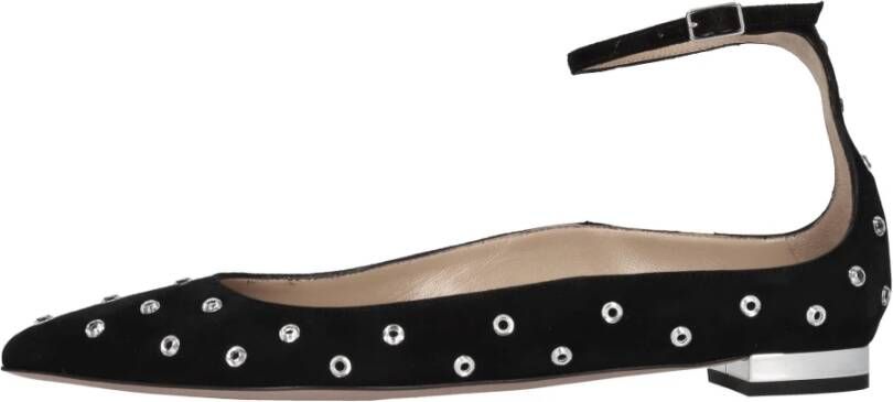 Aquazzura Platte schoenen Zwart