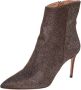 Aquazzura Pre-owned Fabric boots Brown Dames - Thumbnail 1