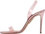 Aquazzura Pre-owned Fabric sandals Pink Dames - Thumbnail 1