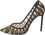Aquazzura Pre-owned Lace heels Black Dames - Thumbnail 1