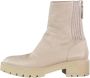 Aquazzura Pre-owned Leather boots Beige Dames - Thumbnail 1