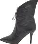 Aquazzura Pre-owned Leather boots Black Dames - Thumbnail 1