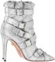 Aquazzura Pre-owned Leather boots Gray Dames - Thumbnail 1