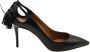 Aquazzura Pre-owned Leather heels Black Dames - Thumbnail 1