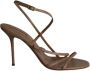 Aquazzura Pre-owned Leather heels Brown Dames - Thumbnail 1
