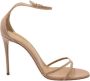 Aquazzura Pre-owned Leather heels Pink Dames - Thumbnail 1