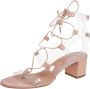 Aquazzura Pre-owned Leather sandals Beige Dames - Thumbnail 1