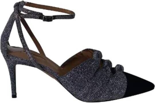 Aquazzura Pre-owned Polyester heels Multicolor Dames