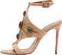 Aquazzura Pre-owned Suede sandals Beige Dames - Thumbnail 1