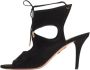 Aquazzura Pre-owned Suede sandals Black Dames - Thumbnail 1