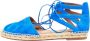 Aquazzura Pre-owned Suede sandals Blue Dames - Thumbnail 1