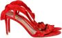 Aquazzura Pre-owned Suede sandals Red Dames - Thumbnail 1