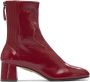 Aquazzura Rode enkellaarsjes voor vrouwen - Thumbnail 1