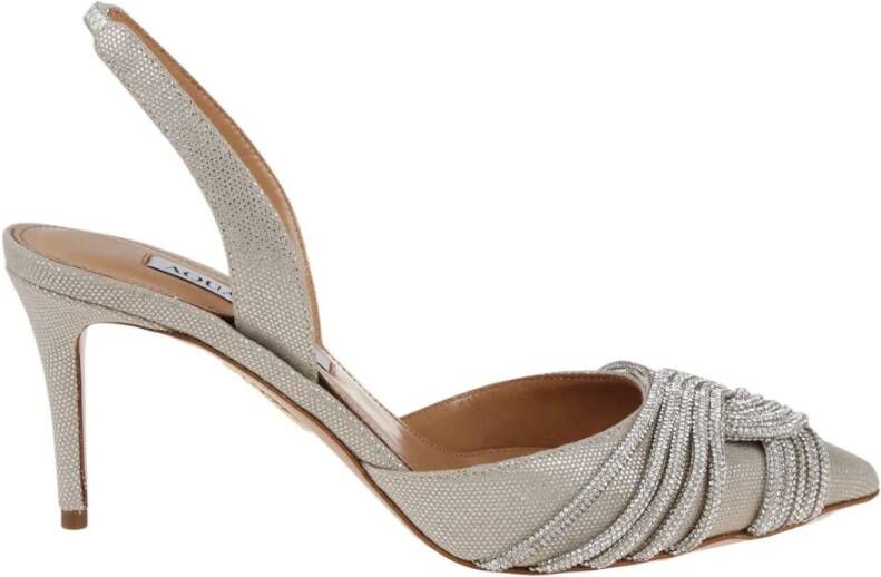 Aquazzura Sandals Gray Dames