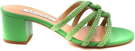 Aquazzura Sandals Green Dames