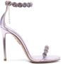 Aquazzura Kristalversierde 110mm sandalen Purple Dames - Thumbnail 1