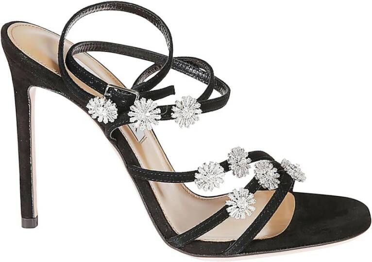 Aquazzura Starry Night Sandal Black Dames