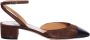 Aquazzura Stijlvolle Flirt Pump Brown Dames - Thumbnail 1