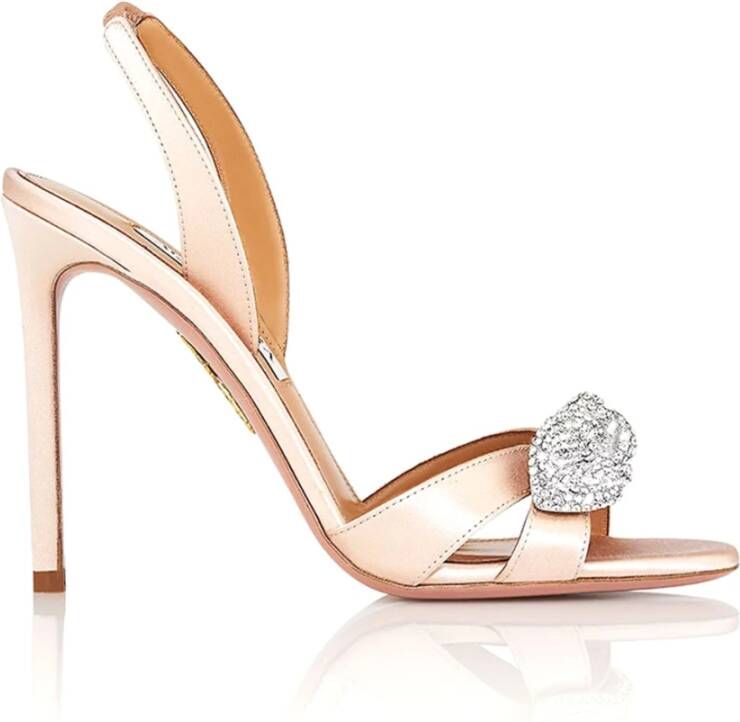 Aquazzura Stijlvolle Zomer Sandalen Pink Dames
