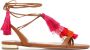 Aquazzura Tassel Sandal Flat met Franjes - Thumbnail 1