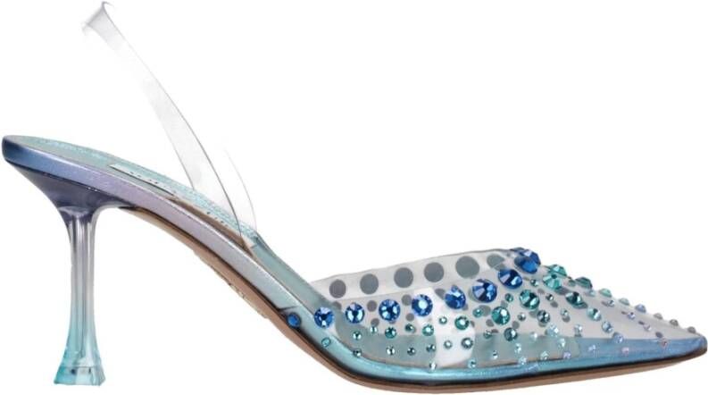 Aquazzura Transparante PVC Strass Sandalen