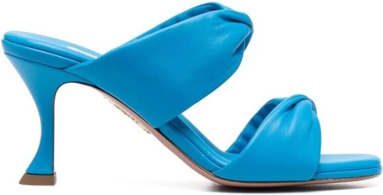 Aquazzura Turquoise Sandapa Sandalen Blue Dames