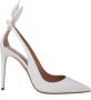 Aquazzura Witte Leren Strik Pumps - Thumbnail 1