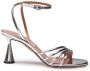 Aquazzura Zilveren Sandalen met Sculpturale Hak - Thumbnail 1
