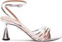 Aquazzura Zilverkleurige Gesp Enkelband Hakken - Thumbnail 1