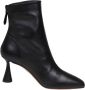 Aquazzura Zwart Leren Amore Bootie Black Dames - Thumbnail 1