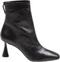 Aquazzura Zwarte enkellaarsjes met puntige neus - Thumbnail 1