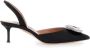 Aquazzura Zwarte Kristal Slingback Hakken - Thumbnail 1