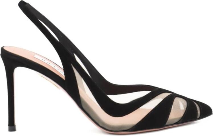 Aquazzura Zwarte Pumps voor Vrouwen Elegante Stijl