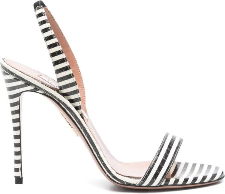Aquazzura Zwarte Sandalen
